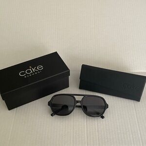 Cake Eyewear Black Sunglasses